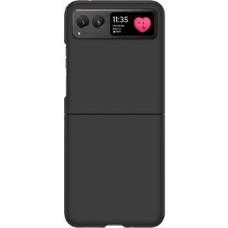 Motorola Razr 40 Hårdt Plastik Bagside Cover - Sort