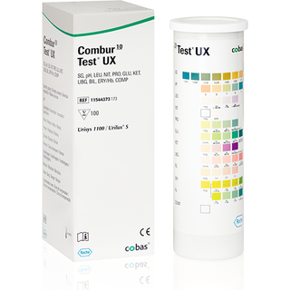 Urinstix Combur 10UX til maskinel aflæsning, 100 stk