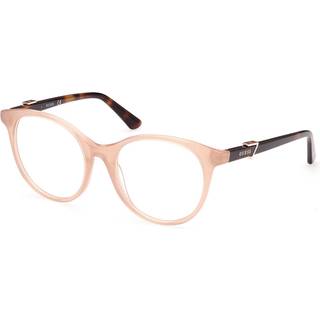 Guess GU2877 074 53 Briller Kvinder Lyserød - Transparent Peach Pink - 53mm