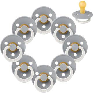 BIBS Rund Colour Sut - Sampak - 8 stk. - Str. 1 - GLOW - Cloud