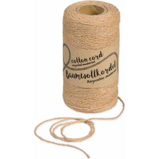 Baumwollkordel für Makramee 1mm 220m 80g - Cappuccino