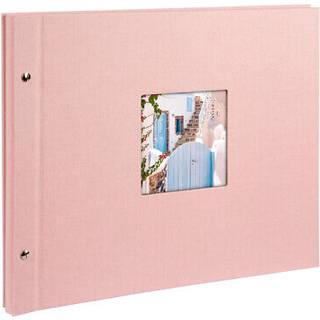 goldbuch Screw album Bella Vista 39x31 40 white pages rose