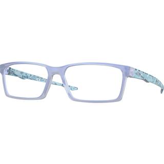 Oakley Mand OX8060 OVERHEAD 806006 Optiske stel O_matter Blå Transparent Firkantet Normal
