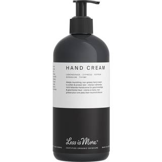 Less Is More Organic Hand Cream Lemongrass Eco Size 500 ml