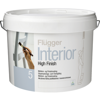 Træmaling - Interior High Finish 5 Flügger 9,1 L