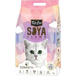 Soyaclump Eco Kattegrus - Konfetti / 7 L