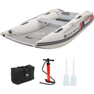 Aqua Marina Aircat Oppustelig Gummibåd Catamaran - 285x160 m/Drop Stich Dørk