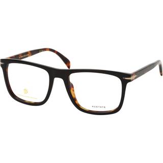 DAVID BECKHAM Mand DB 7115 WR7 Optiske stel Acetat Havana/Sort Firkantet