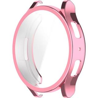 Samsung Galaxy Watch 6 (44mm) Plastik Cover m. Indbygget Skærmbeskytter - Pink