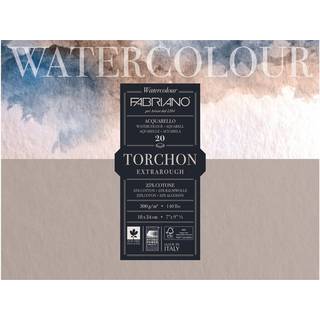 Fabriano Watercolour akvarelblok GT 30×45 cm, 20 ark, 300 g/m²
