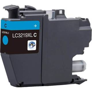 Brother LC3219XLC cyan XL blækpatron - Kompatibel