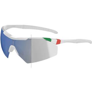 Salice 004 ITA RWX BIANCO/RW BLU Standard Solbriller Mænd Hvid - White - Standard