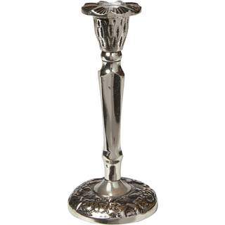DACORE Lysestage barok antik nikkel - 17 cm