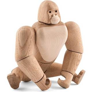 Novoform, Mini Gorilla i ahorn og egetræ, 12,5 cm