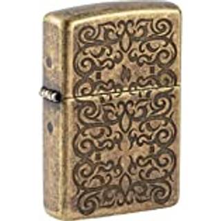 Zippo Zippo 60006435 Lighter - Antique Brass Etched Ornament