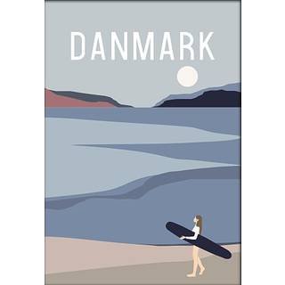 Plakat med sort ramme 21 x 29,7 cm