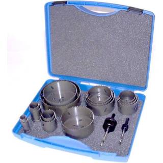 BOHRCRAFT Hulsavesæt RLS15 19-127 mm + AS11/AS33 / 17-dele
