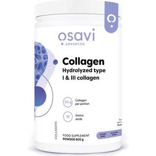 Hydrolyseret Kollagen, Type I & III - 600g
