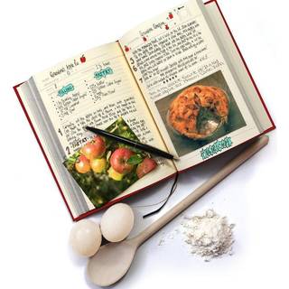 Suck UK - My Family Cook Book Red