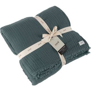 Yard Oversized Lærke 4 Lag Muslin Rynket 100% Bomuld Sengetæppe240x260 cm