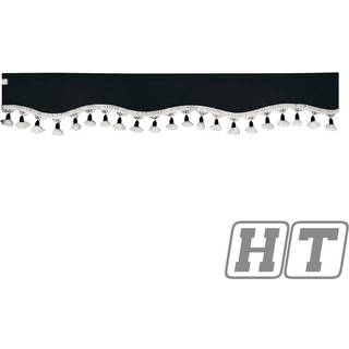 Forrude gardin til lastbil - Sort universal - 240x18 cm - Hurtig levering