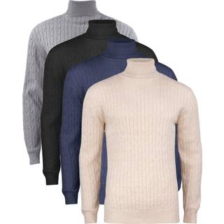 Cutter & Buck 355422 Blakely Rollerneck Men / Rullekrave Navymel 4XL