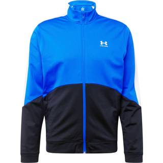 Jakke Under Armour UA Tricot Fashion Jacket-BLU 1373791-400 Størrelse M