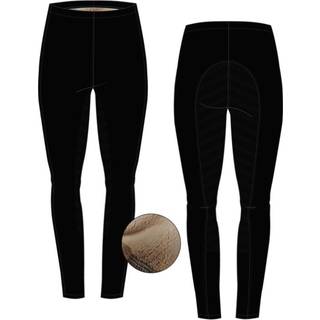Catago - Panola teddy tights med fullgrip - Sort / XS