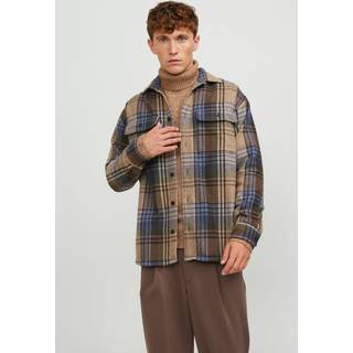 JPRBLUHERITAGE WOOL BLEND OVERSHIRT