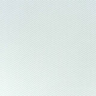 Stoff Zickzack weiß-mint 50x140cm - Weiß, Mint