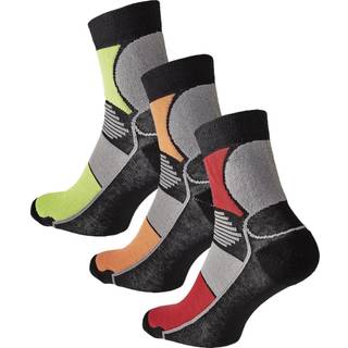 Strømper Knoxfield Basic - Sort/gul str. 43-44. (67672043)