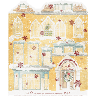 Invisibobble Beauty Adventskalender 2023 I 24 H?rtilbeh?r Jeg overrasker for kvinder og piger I Eksklusiv elastik I Festkalender til h?rpleje