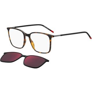 HUGO HG 1270/CS with Clip-On 581/AO 53 Briller Mænd Tortoiseshell - Dark Tortoise - 53mm