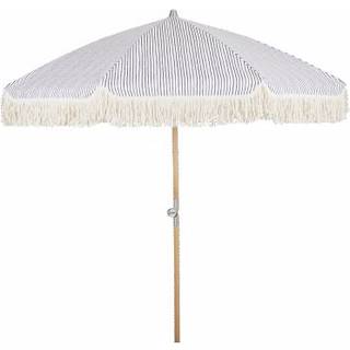 Gatsby strandparasol blå stribet