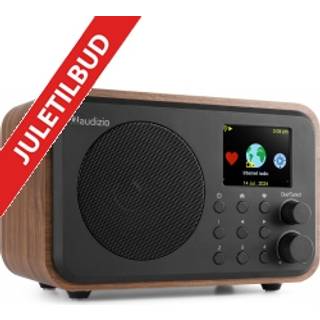 Vicenza WIFI Internetradio med DAB+ og batteri i træ TILBUD NU