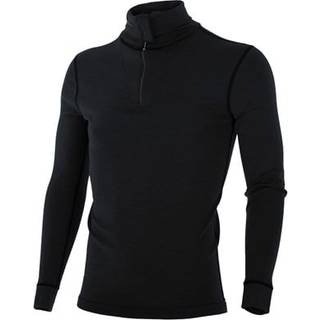 Brynje Unisex Classic Zip Polo Shirt Black, S