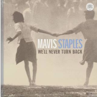 Mavis Staples - We'll Never Turn Back (Aqua Blue Coloured) (Anniversary Edition) (LP)
