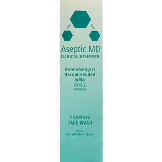 Aseptic MD Foaming Face Wash Eksklusiv ClO2 Formel Sknsom hypoallergen Duftfri til alle hudtyper Dermatolog-anbefalet klordioxid kompleks ansigt