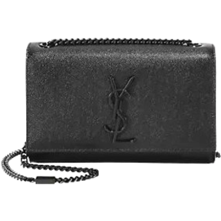 Saint Laurent Kate Small leather shoulder bag - black - One Size