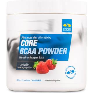 Core BCAA Powder, Jordbær, 400 g