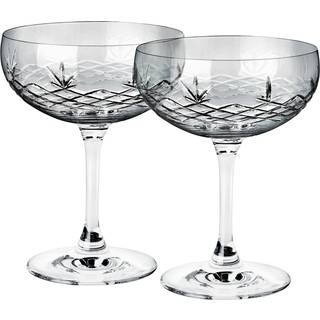 Frederik Bagger Crispy Dark Gatsby champagneskål grå 33cl 2 stk