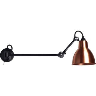 Dcwéditions Lampe Gras N°204 L40 Sw Væglampe - Væglamper Stål Kobber - 204 L40 SW BL-COP