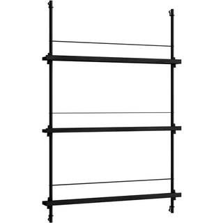 Moebe Magazine Shelving MS.115.1 Sort