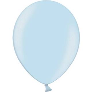 100 stk. Latexballoner lyseblå perle 10" – Professionel kvalitet til fest og dekoration