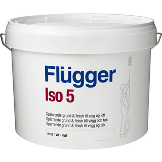 Flügger Iso 5. Isolermaling Mat - 10 liter.