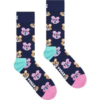 Happy Socks Teddy Sock - Navy pattern - Str 41/46