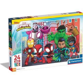 Clementoni Spidey oand his amazing friends puslespil 24 brikker