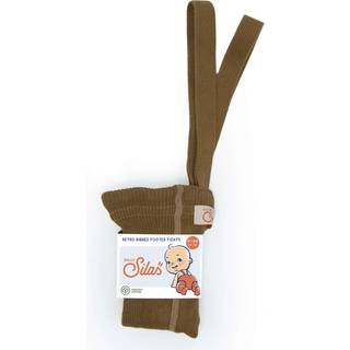Silly Silas GOTS Strømpebukser Acorn Brown 2-3 Y  Brun  2-3 år  Unisex