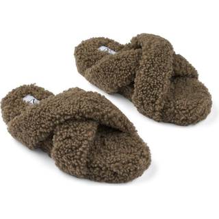 Curly Cross Slippers