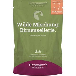Herrmann's Manufaktur Selection Adult vådfoder til katte med hjort, selleri og pære 179.50 DKK/1 kg (20 x 100.0g)